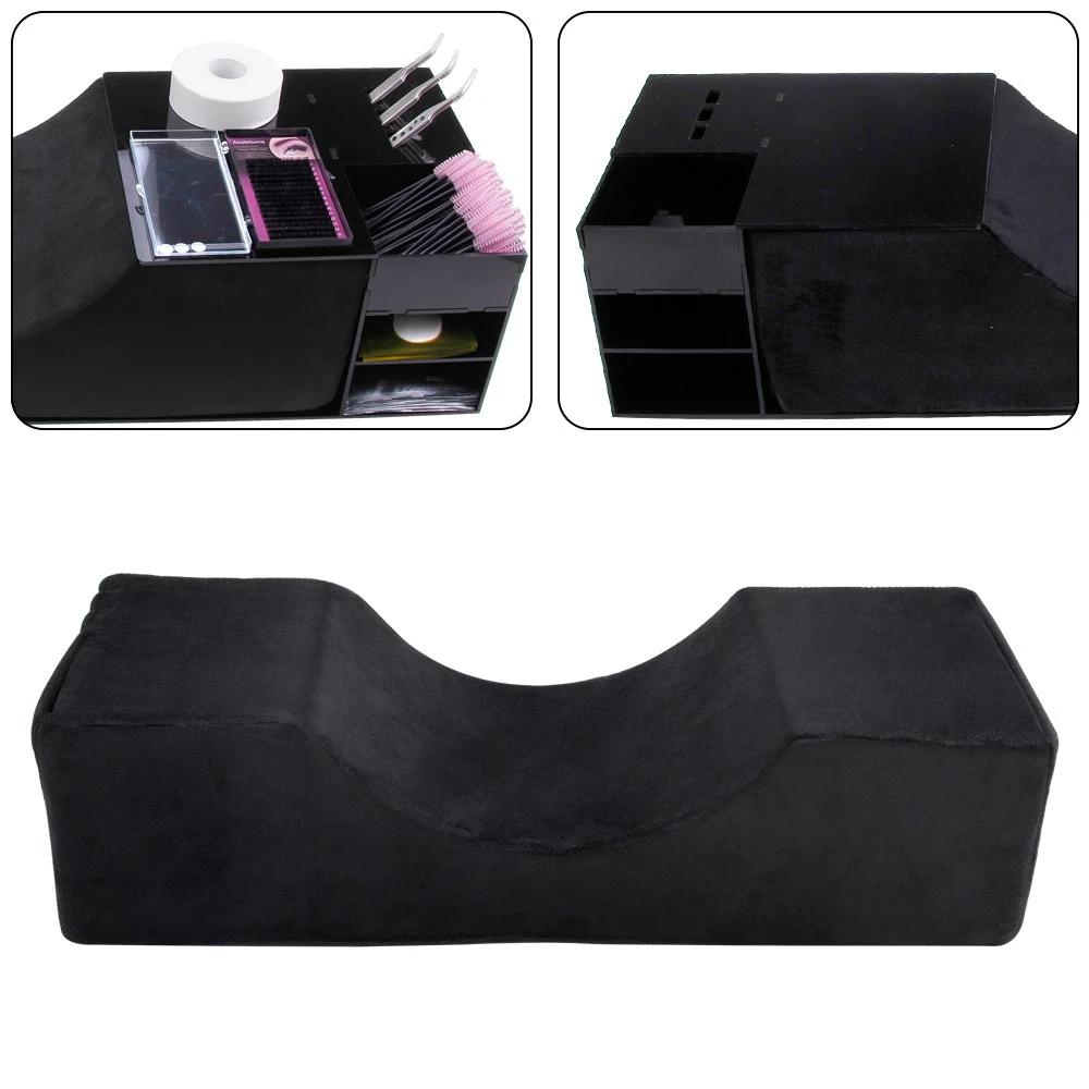 Lash Pillow Shelf Eyelash Extension Stand Soft Grafting Eyelashes