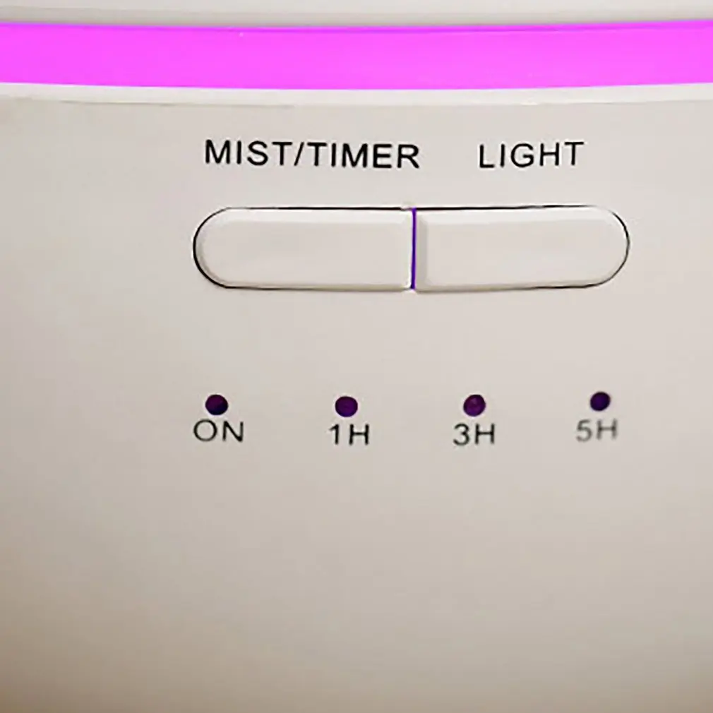 Light and Shadow Air Humidifier Aromatherapy Machine Oil Diffuser Color Changing Night Light Lamp Humidifier for Home