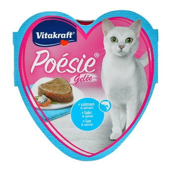 

VITAKRAFT VITAKRAFT POESIE for adult cats with salmon and spinach in jelly