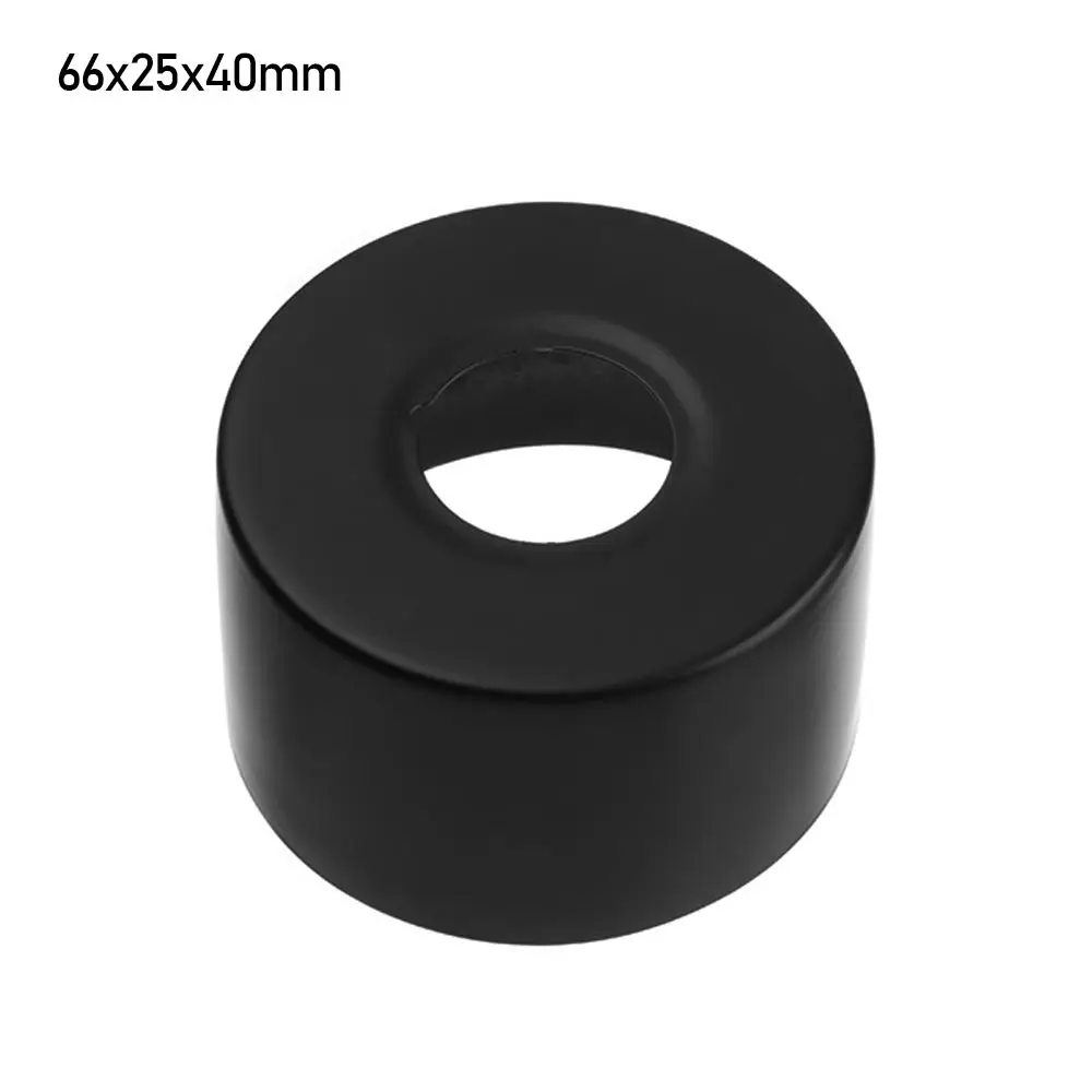 Sleek Black Stainless Steel Shower & Faucet Decorative Wall Covers