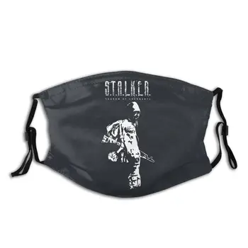 

Stalker SOC White Shadow Of Chernobyl Unisex Reusable Face Mask with Filter Anti Haze Dust Mask Respirator Mouth Muffle