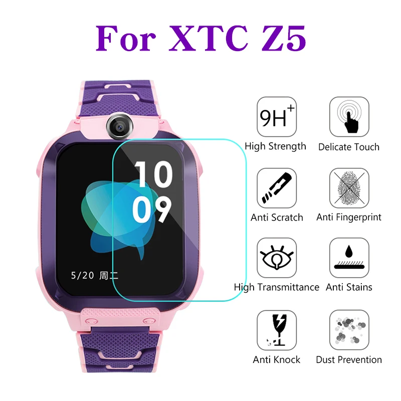 Защитная пленка для экрана для XTC Z5 Детские телефонные часы полностью подходят для стеклянного экрана Защита Взрывозащищенная жесткая Защитная стеклянная пленка - Цвет: For XTC Z5