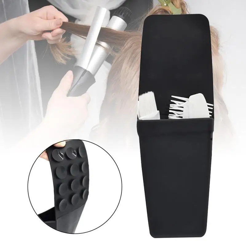 Hairdressing Supplies Silicone Insulation Hair Straightener Perm Protective Case Hairdressing Tools Storage Bag Insulation tool
