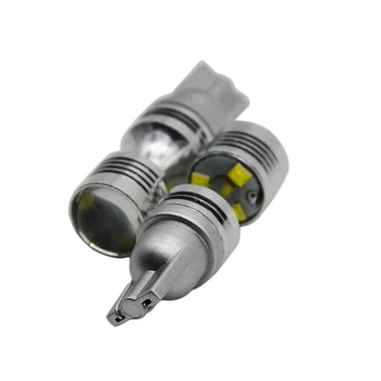 

2x T 10 W5W 15W Cree Chip XP-E CANBUS NO ERROR White LED Upgrade Backup Reverse Map Dome Light Sourcing For Audi BMW Benz
