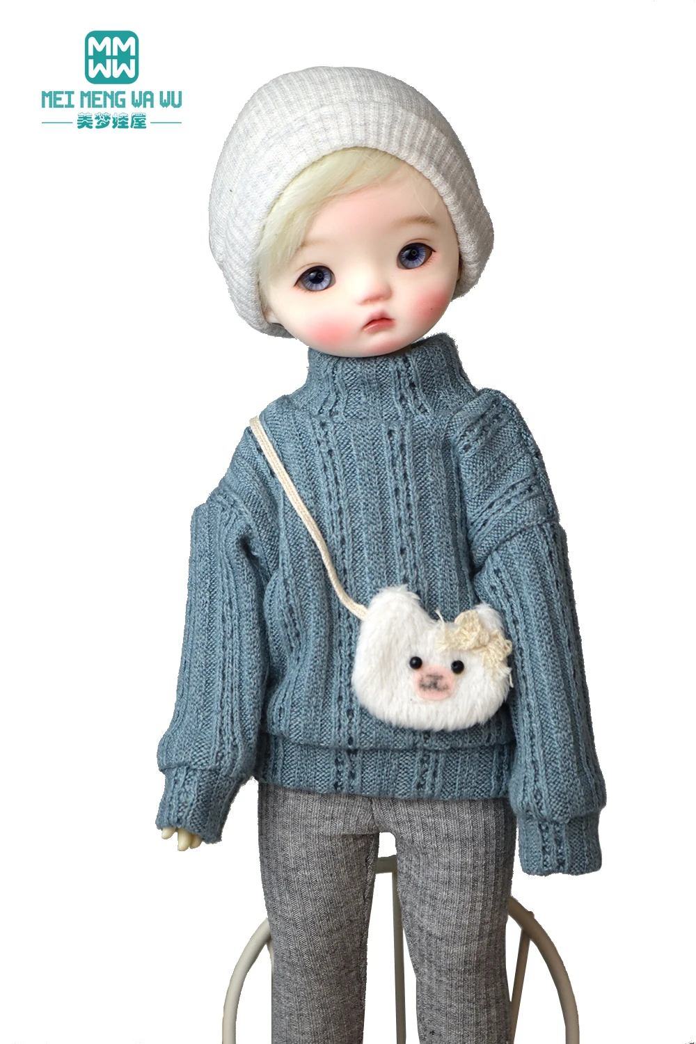 28-75cm 1/6 1/4 1/3 BJD Clothes DD SD MSD YOSD MYOU Spherical joint Doll Fashion turtleneck sweater toys gift