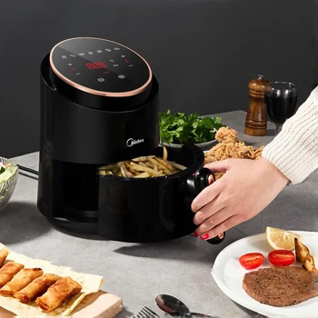 

Air Fryer Frying Pan Home Multifunction Touch Screen 1.5L High Capacity French Fries Machine