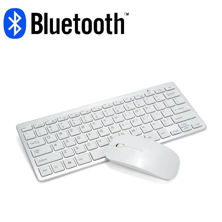 Bluetooth клавиатура мышь комбо с мультимедийной функцией беспроводное соединение для Android/Windows планшетный ПК компьютер