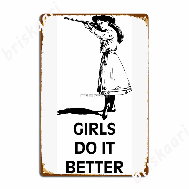 

Металлический плакат с надписью «Do It Better» для девочек, плакаты для вечерние НКИ, клуба, дома, винтажный жестяной плакат