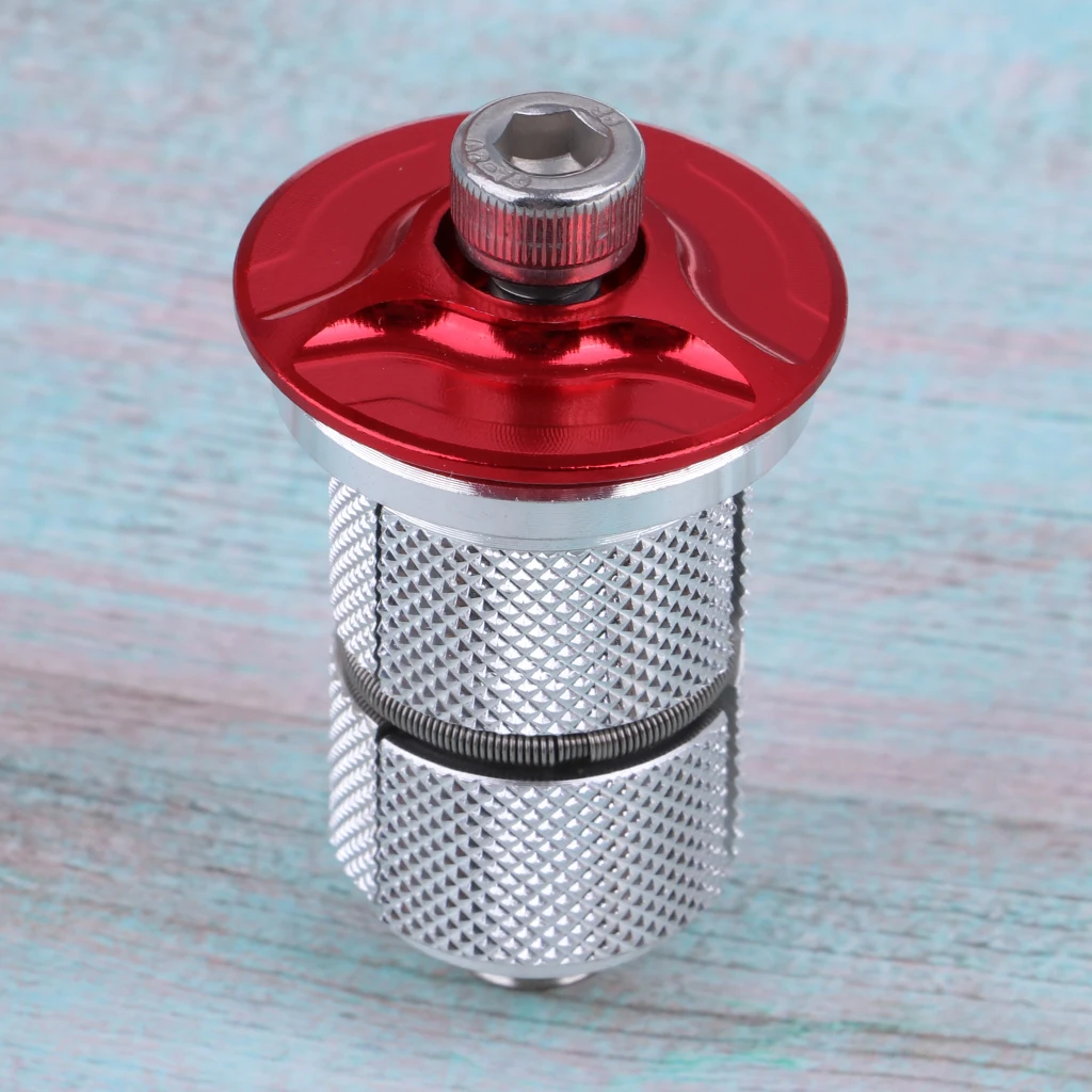 Compression Plug Bike Carbon Fork 1-1/8 Inch Steerer Headset Top Cap Compressor Plugs Bolt