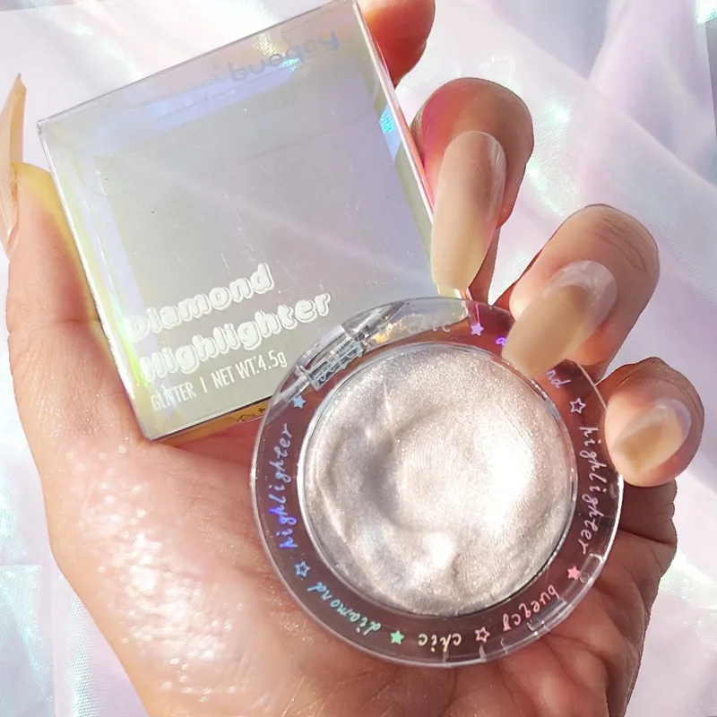 Косметическое средство для лица, желе гель вечерние макияж Diamond жидкий хайлайтер жемчужная пудра блестящая пюре гель для лица с High Gloss n