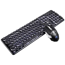 Компьютерная клавиатура с подсветкой, мышь, комбинированная, цветная, Радужная, классная, домашняя, беспроводная, перезаряжаемая, игровая, 2,4 ГГц, эргономичная, водонепроницаемая, для Xinmen