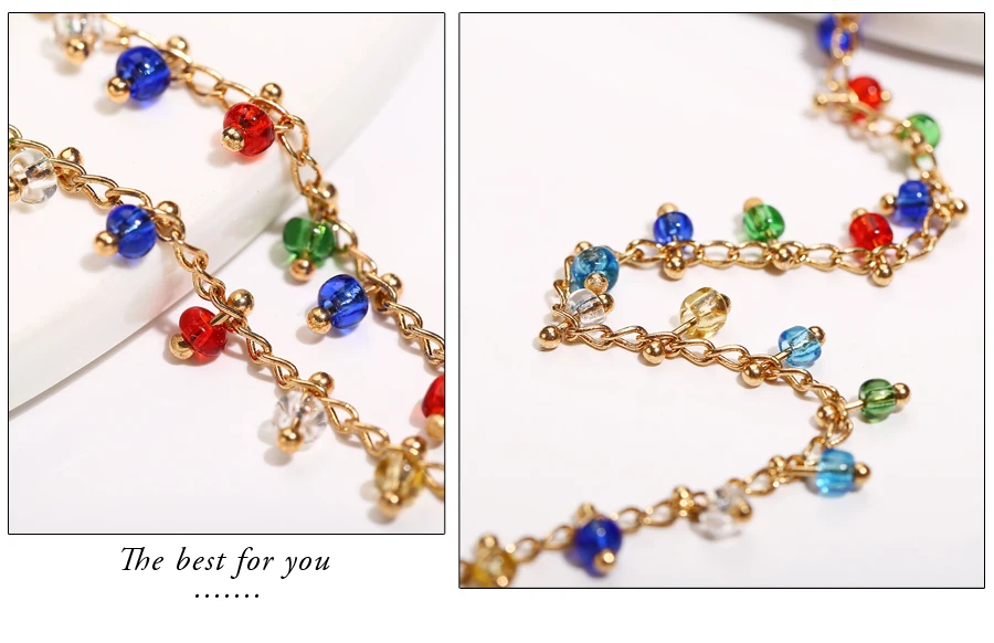 Hcc67e5b1fe874d968333e5d82a8ef706p - Fashion Colorful Turkish Eyes Anklets for Women Charm Gold Color Beads Pendant barefoot sandals Anklet Foot Jewelry Accessories