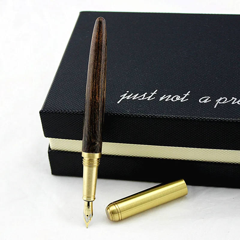Высококачественная роскошная деревянная авторучка nib 0 7 мм caneta tinteiro Office Stylo plume Penna