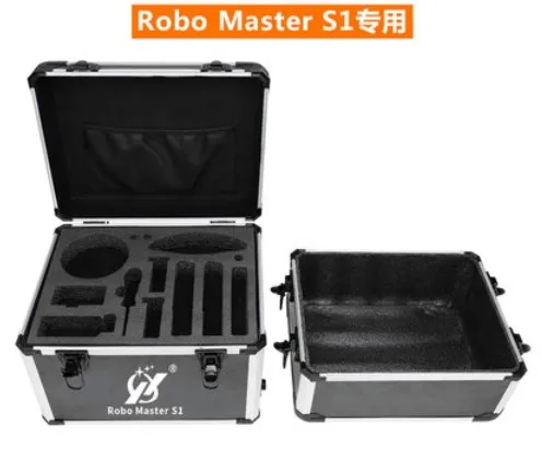 DJI Dajiang машина armour master S1 коробка для хранения портативный тяга водонепроницаемый ящик безопасности robomaster алюминиевый ящик аксессуары - Цвет: Double deck aluminum
