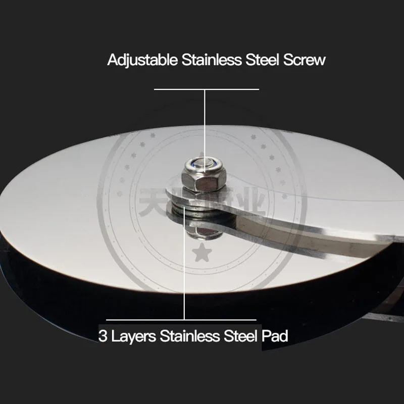 Stainless Steel Pizza Cutter Pizza Knife Smooth Rotating Slicer Wheel Round Knife Pasta Cutter Baking Tools PizzAtHome pizza cutter pizza knife pizza roller