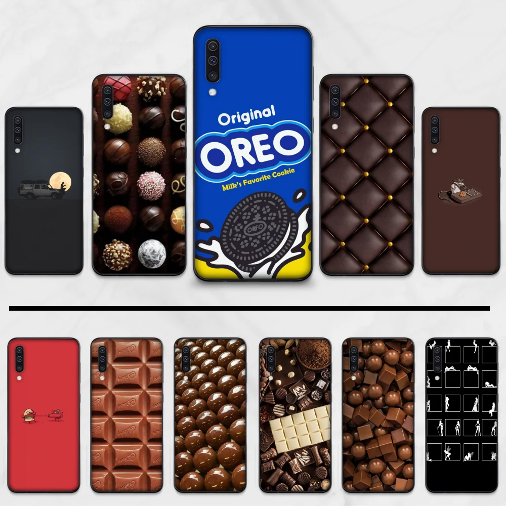 Oreo Milk chocolate biscuit Luxury Unique Design Phone Cover For Samsung S6 S7 edge S8 S9 S10 e plus A10 A50 A70 note8 J7 2017 | Мобильные