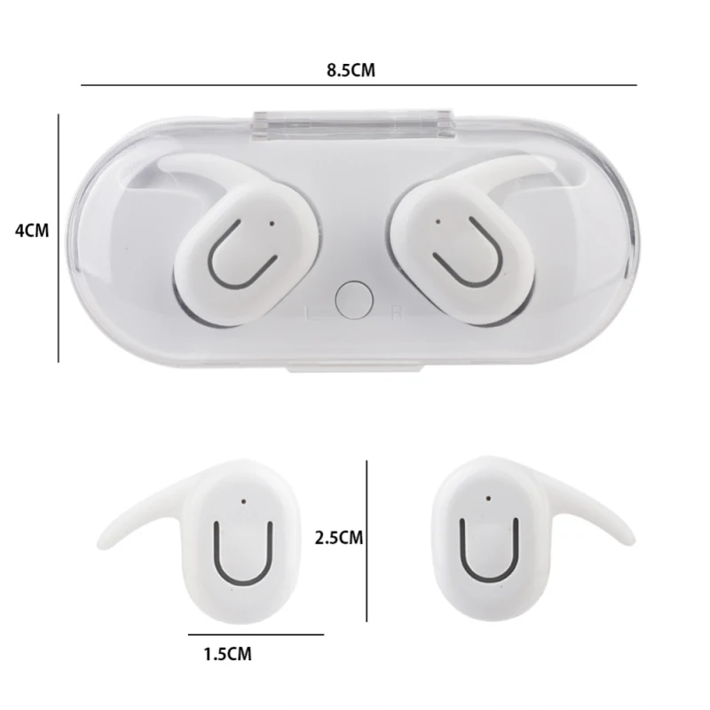 B2 TWS Wireless Bluetooth Headset Stereo Mini Sports Earphone LED Lighting Binaural Call Headphone For Samsung Xiaomi Huawei