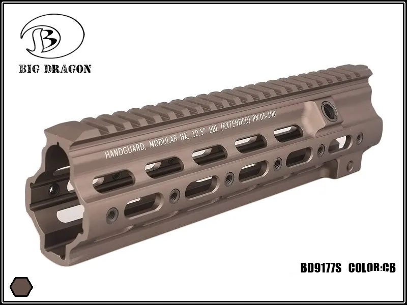 CB 10.5 inch Большой SMR рельс G стиль 10,5 дюймов для HK416 - Цвет: CB 10.5 inch