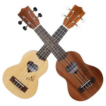 

Ukuleles 17-inch, Official Heart-Shaped Ukuleles with Storage Bags