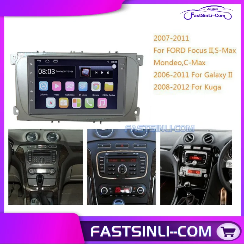 7 дюймовый автомобильный Android радио мультимедиа плеер для форд мондео галактики 07