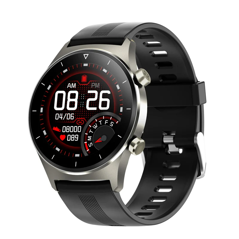Jelly Comb E13 Men Sports Smart Watch Multiple Sports Mode GPS Support Pedometer Full Touch Smartwatch for IOS Android Phone