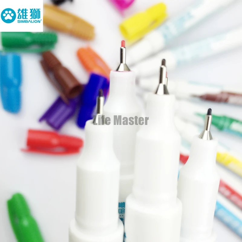LifeMaster Simbalion 800 сверхтонкая маркерная ручка 0 5 мм чернила на спиртовой основе 12