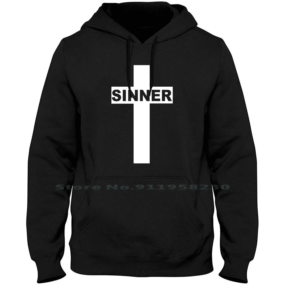 Sinner Christian God Bible New Hoodie Maglione Cotone Christian Birthday Animals Sinner Comic Humor Bible Sinn Love Geek New Fun