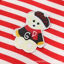 Жилет для младенцев весенне-осенний От 1 до 3 лет жилет в полоску для маленьких девочек детский жилет для мальчиков жилет для новорожденных из 2 предметов