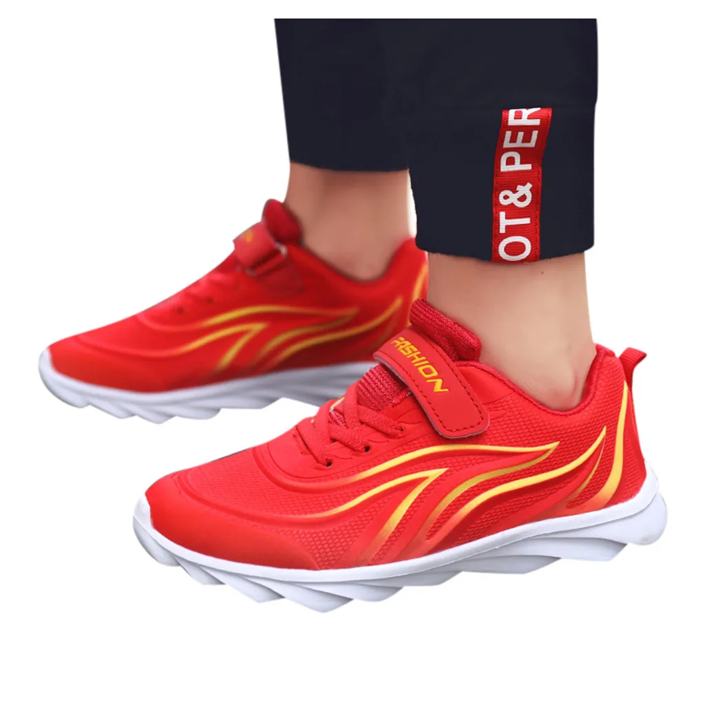 Модная детская дышащая легкая Удобная Уличная Повседневная обувь из сетчатого материала; дышащая Уличная Повседневная обувь; горячая распродажа