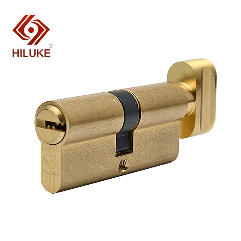 HILUKE RTC70.5C 70 мм Европейский стандарт замок цилиндр безопасности двери медный сплав замок ядро Аппаратные средства