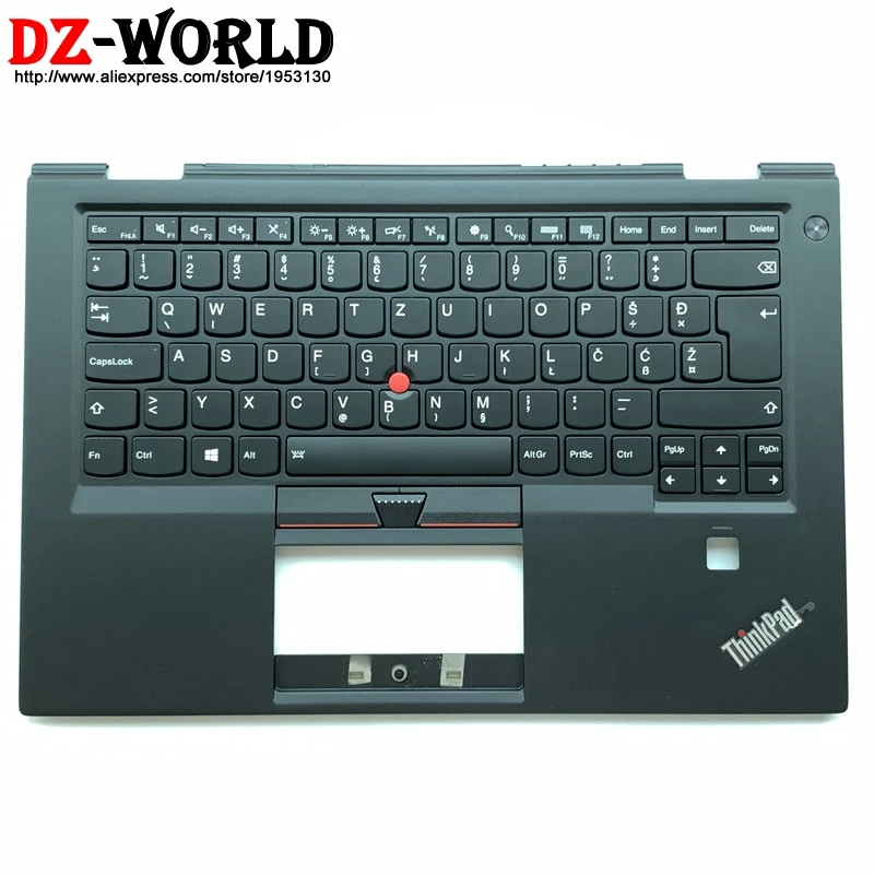 Новая C Крышка для рук верхний корпус с SI Словения клавиатура подсветкой Lenovo Thinkpad
