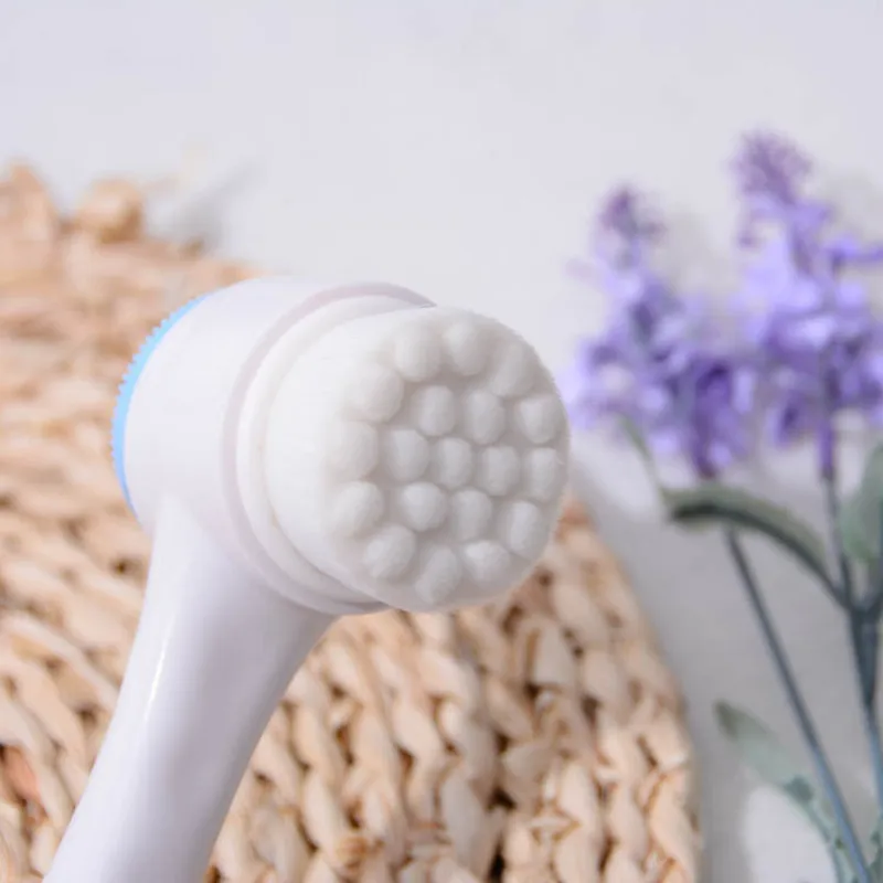10pcs Facial Cleanser Massage Brush Cleaning Skin Care Tool massager skin pore cleansing device face wash cleaner beauty tools