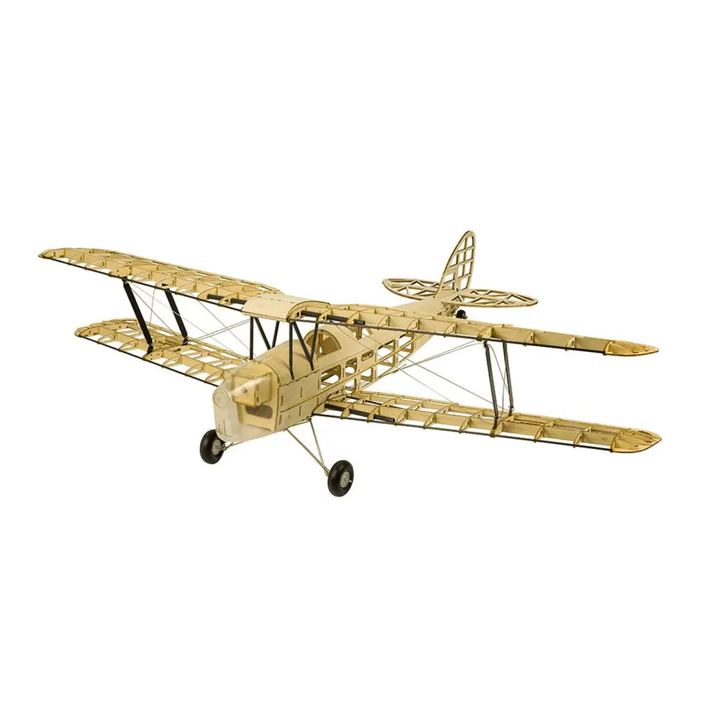 EP мини Tiger Moth Balsa деревянный тренировочный самолет 1 м размах крыльев биплан радиоуправляемый самолет вертолет модель игрушки DIY KIT/PNP для детей