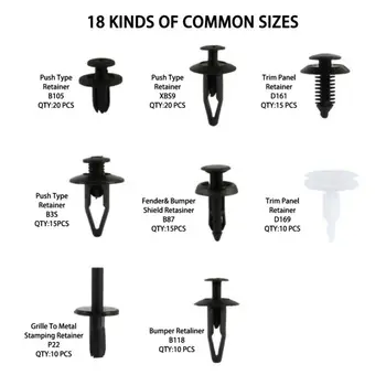 

Bumpers Fastener Clip Fenders For Toyota/Mazda/Suzuki Push Pin Trim Panel