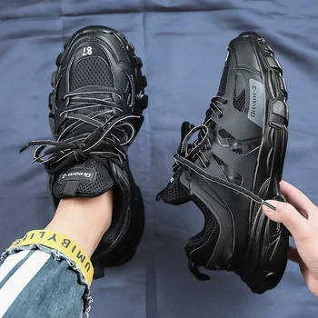 

2019 New Fashion Men Sneakers Zapatos De Hombre Air Mesh Breathable Men Casual Running Shoes Chaussures Hommes Sneakers Men