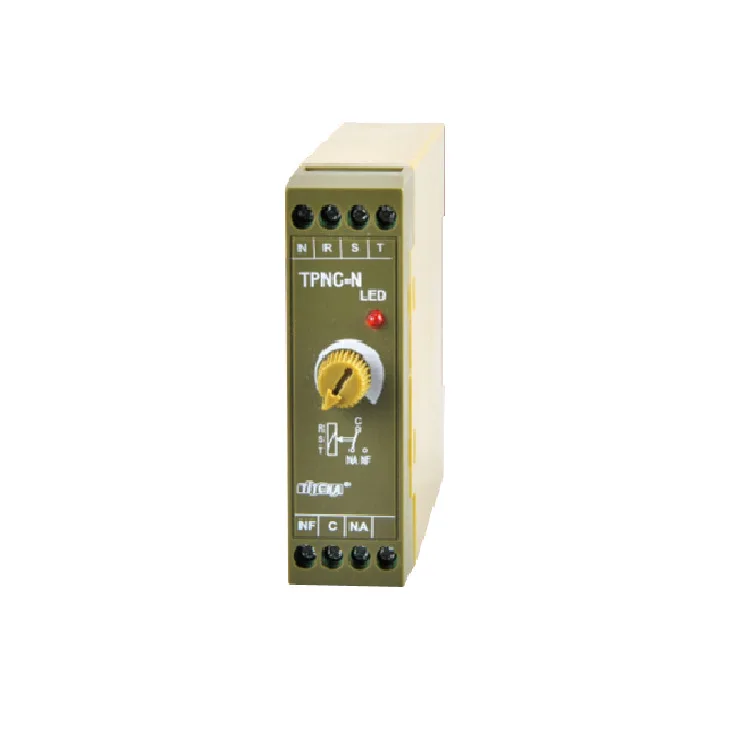

Three-Phase Four-wire Motor Phase Failure Defender Phase Sequence Open Phase Leakage Protector TPNC-N