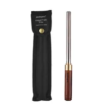 Гитарный лад файл гитарный лад туалетный металлический файл с 3 размерами кромок деревянная ручка инструмент для ремонта гитары lutier инструмент