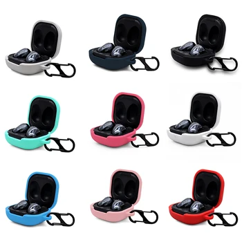

Soft Silicone Case For Samsung Galaxy Buds Live Shockproof Earphone Protective Cover Waterproof Headset Accessories With Hook