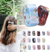 Креативный тренд Новости Бумажные цифровые часы ремешок Бумажные Спортивные студенческие цифровые часы