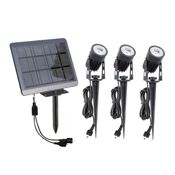 

3-in-1 Waterproof Solar Lights Outdoor LED Lamp for Yard Garden Driveway Festival Decor TSH Shop