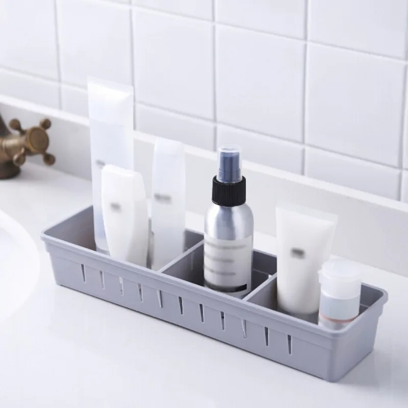 

Storage Boxes & Bins Drawer-Separated Storage Box Free Combination Kitchen Cutlery Storage Box Gray White Cabinet Storage Box H1
