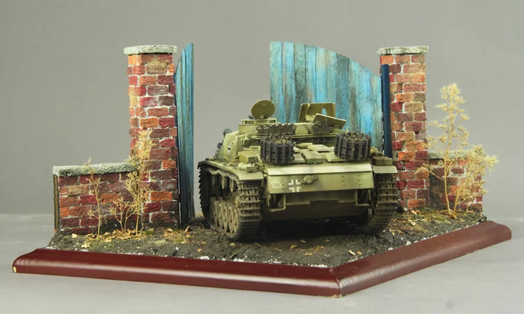 Ke по сценарию военные Архитектура Модель Строительство дома для изготовления ювелирных изделий Материал сцены комплект 1/35 в европейском стиле деревянные двери I