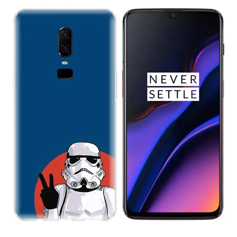 TR172-4 Star Wars Case For Oneplus 7t 1+7pro 1+ 3 3t 5 5t 6 6t 7 TPU Art Gift Phone Cover Patterned Customized Cases - Цвет: TR172-4
