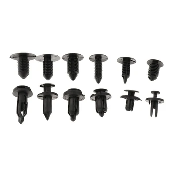 

240x Plastic Rivets Fastener Fender Bumper Push Screw Pin Clips Set for GM