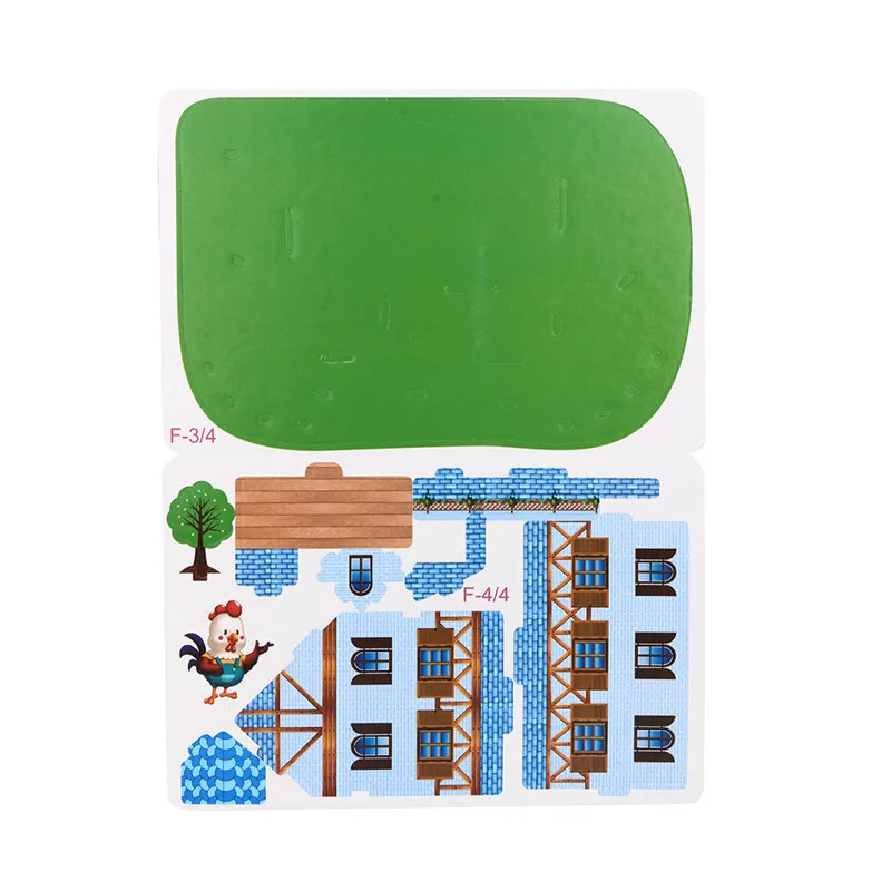 Игрушка-головоломка милый дом мечты 3d головоломка дом Лучший DIY подарок детские игрушки игры juguetes подарок для детей#3D13