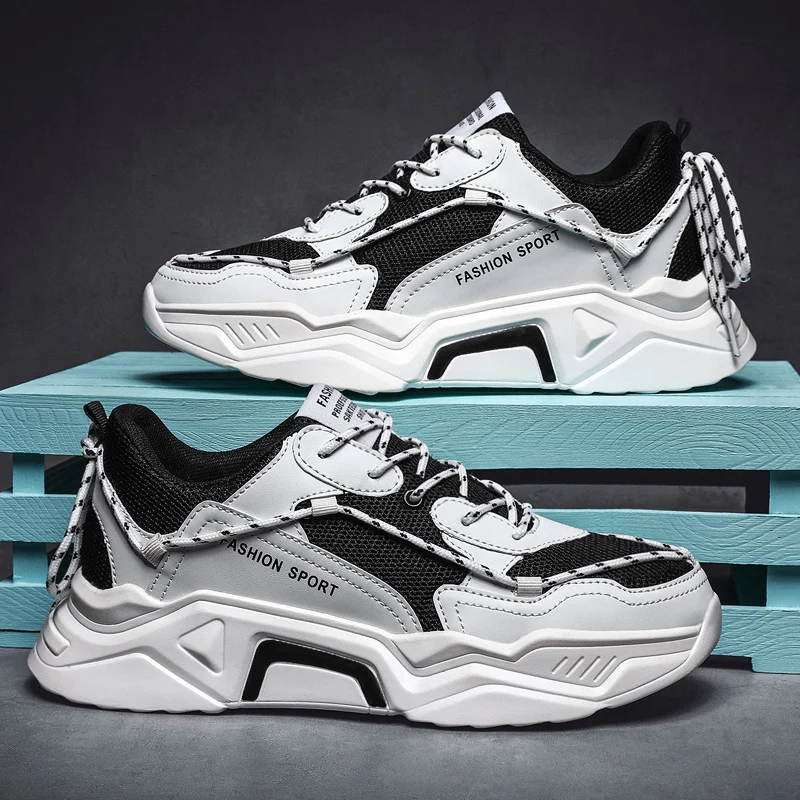 

Men ShoesHot Sale Men Casual Shoes High Quality 2020 Spring Autumn Mesh Sneakers Chaussure Homme Breathable Male Trainers 39-44