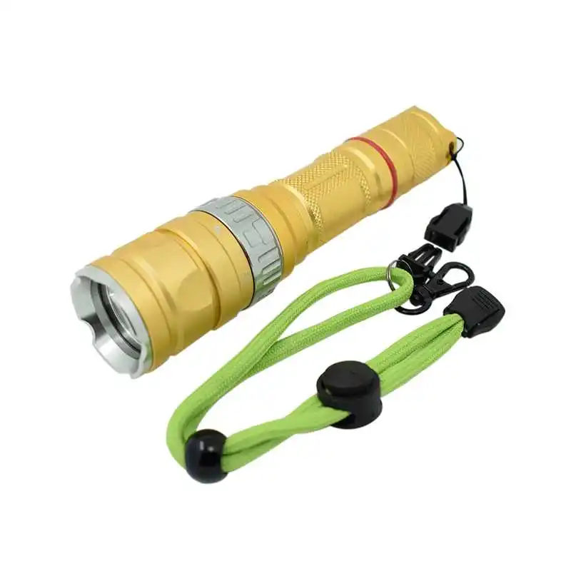 5 Mode Diving Torch Waterproof Led 18650 Flashlight Underwater 100M Keychain Flash Light Dive Lamp Submersible Lantern
5 Mode Diving Torch Waterproof Led 18650 Flashlight Underwater 100M Keychain Flash Light Dive Lamp Submersible Lantern
