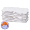 2pcs Washable Adult Diaper Inserts Reusable 4 Layer Microfiber Insert Breathable Teenage Cloth Diaper Nappies Super Absorbency 4