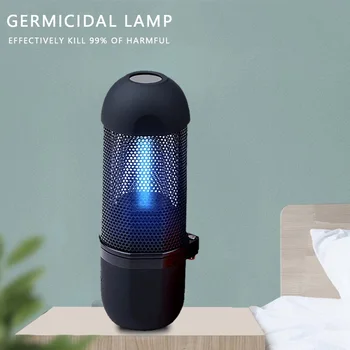 

360° UV ultraviolet Lamp Germicidal Disinfection Air Kill Mites Bulb Ozone Quartz UV Led Light For Home Clean 3W Timer Control