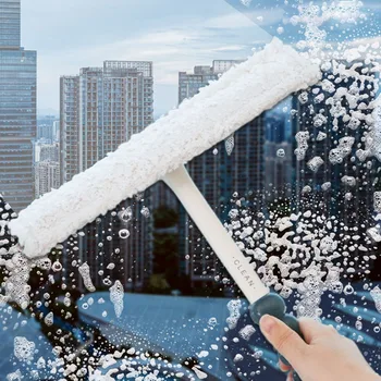 

YOREDE Multifunction Cleaning Brush Mop For Washing Windows Floor Cleaning Mop Telescopic Glass Wiper Long Handle Window Scraper